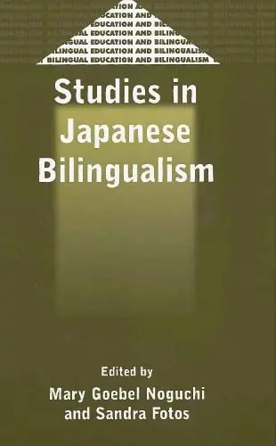 Cover of Studies in Japanese Bilingualism