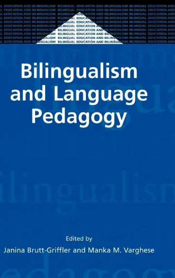 Cover of Bilingualism and Language Pedagogy