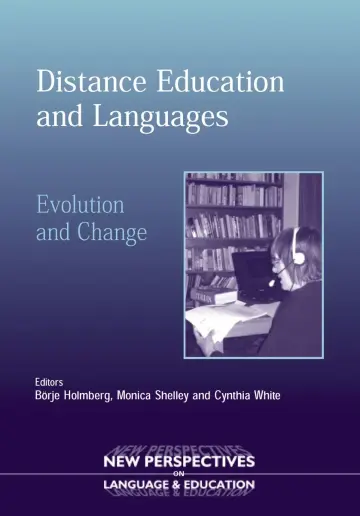 Cover of Distance Education and Languages