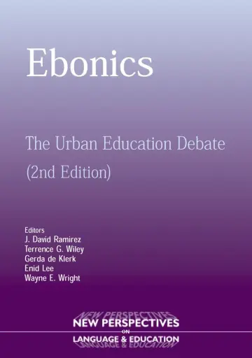Cover of Ebonics