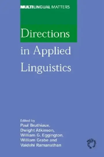 Cover of Directions in Applied Linguistics