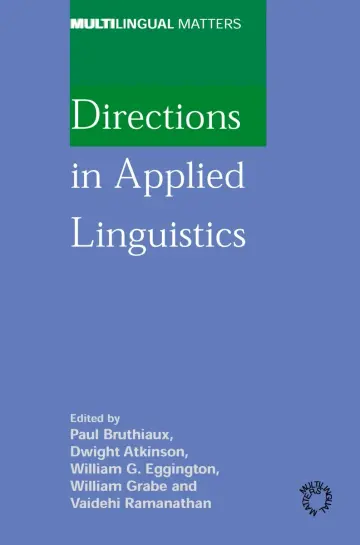 Cover of Directions in Applied Linguistics