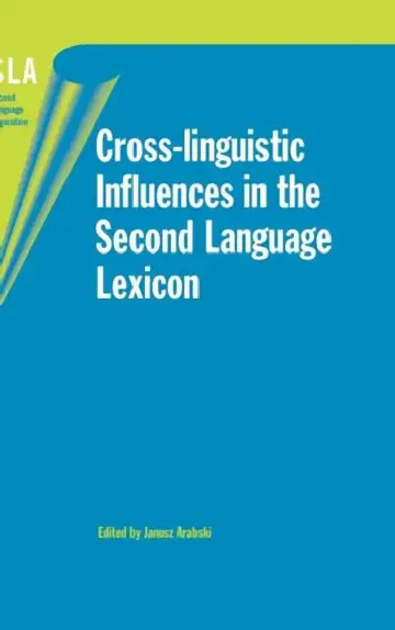 Cover of Cross-Linguistic Infl -Nop/028