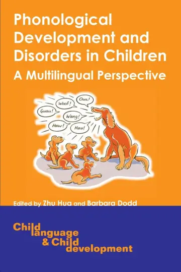 Cover of Phonological Development and Disorders in Children