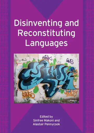 Cover of Disinventing and Reconstituting Languages