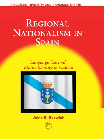 Cover of Regional Nationalism in Spain