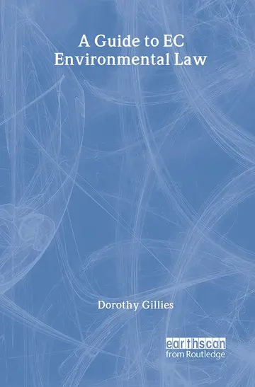 Cover of A Guide to EC Environmental Law