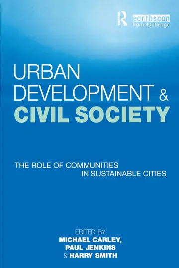 Cover of Urban Development and Civil Society