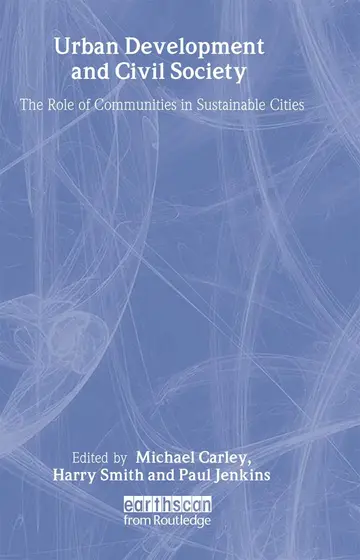 Cover of Urban Development and Civil Society