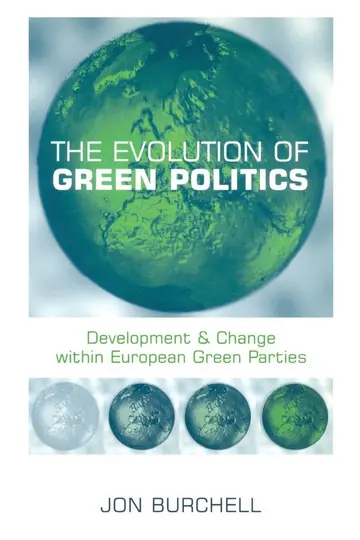 Cover of The Evolution of Green Politics