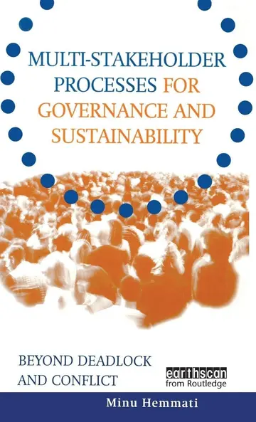 Cover of Multi-stakeholder Processes for Governance and Sustainability