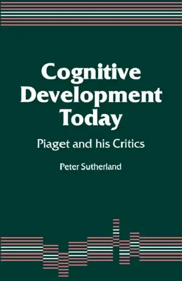 Cover of Cognitive Development Today