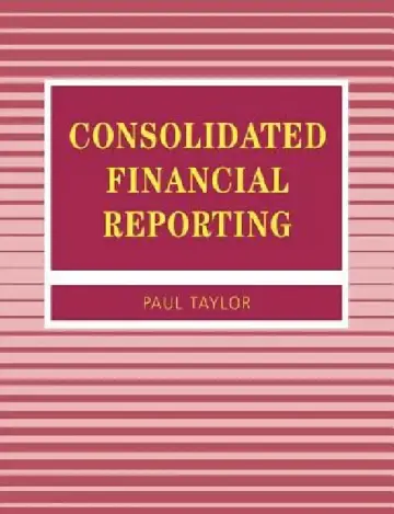 Cover of Consolidated Financial Reporting