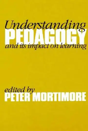 Cover of Understanding Pedagogy