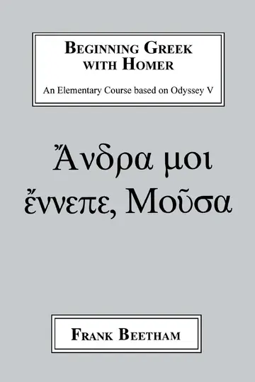 Cover of Beginning Greek with Homer