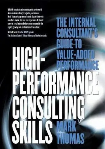 Cover of High Performance Consulting Skills