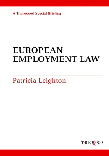 Cover of European Employment Law