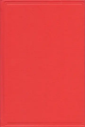 Cover of Supplementary Volume