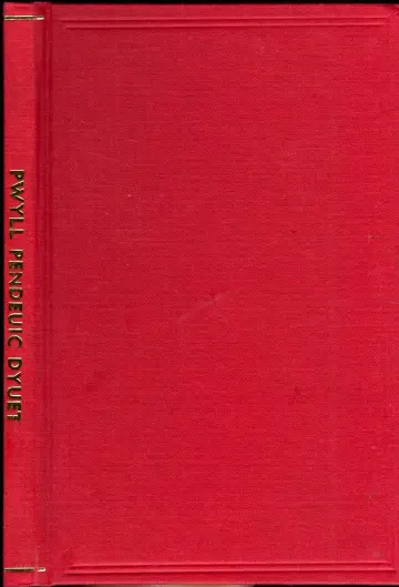 Cover of Pwyll Pendeuic Dyuet