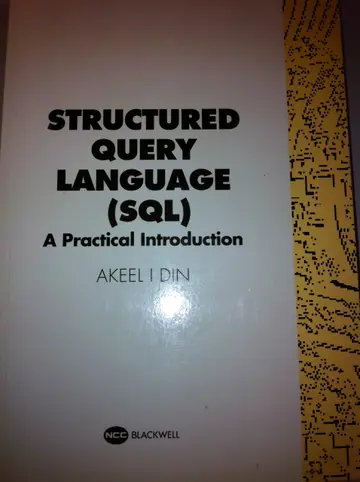 Cover of Structure Query Language (SQL)