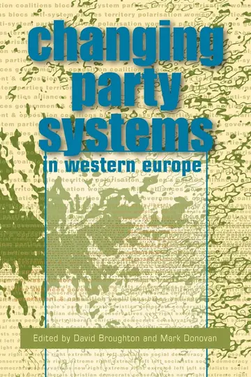Cover of The Changing Party Systems in Western Europe