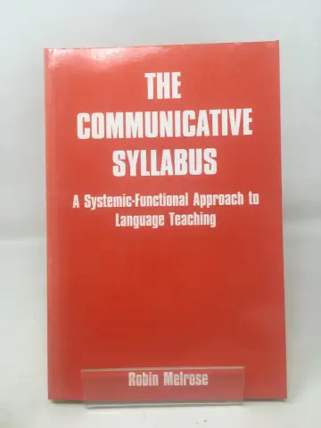Cover of The Communicative Syllabus