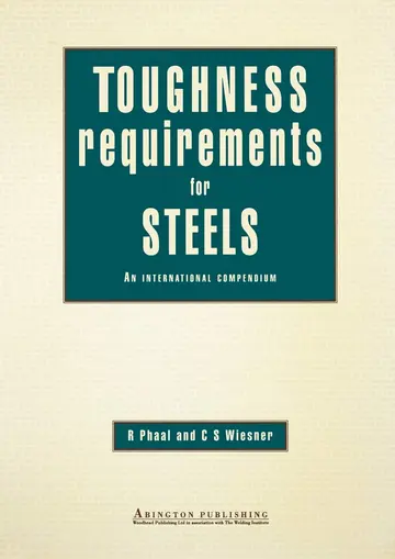 Cover of Toughness Requirements for Steels