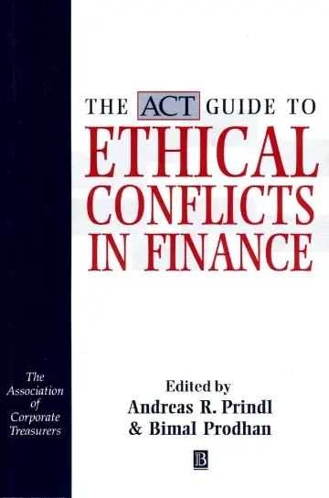 Cover of The ACT Guide to Ethical Conflicts in Finance