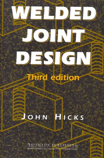 Cover of Welded Joint Design