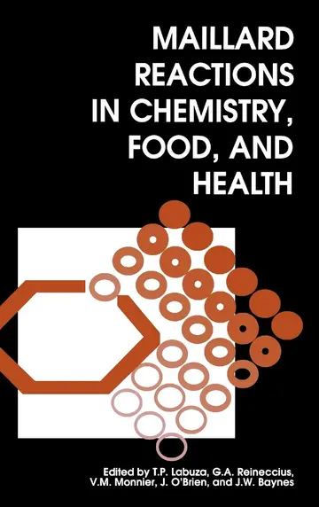 Cover of Maillard Reactions in Chemistry, Food and Health