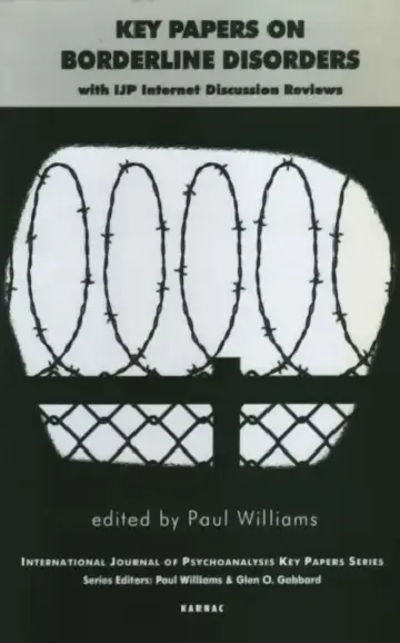 Cover of Key Papers on Borderline Disorders