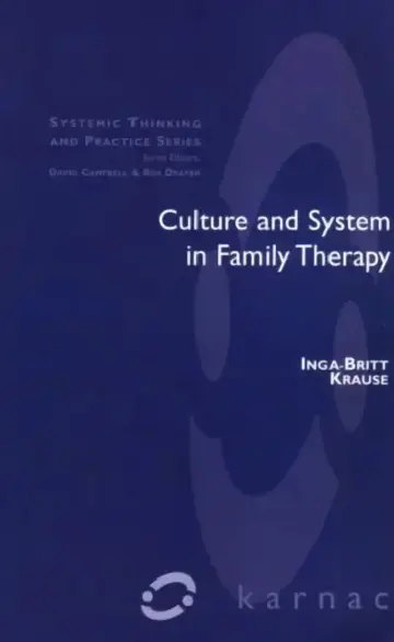 Cover of Culture and System in Family Therapy