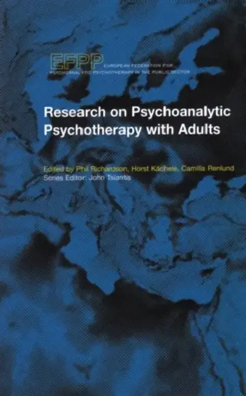Cover of Research on Psychoanalytic Psychotherapy with Adults