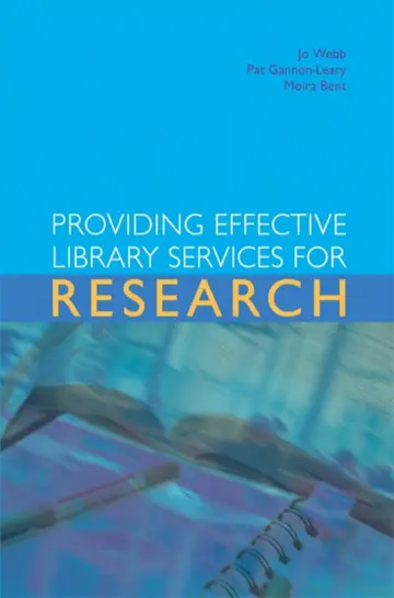 Cover of Providing Effective Library Services for Research