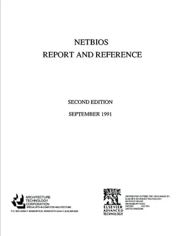 Cover of Netbios Report and Reference