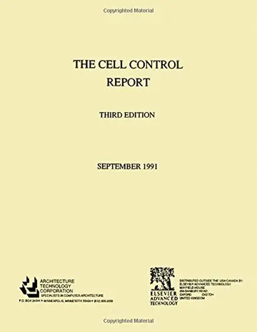 Cover of The Cell Control Report
