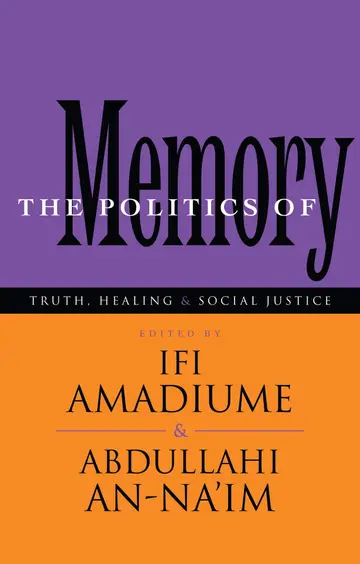 Cover of The Politics of Memory