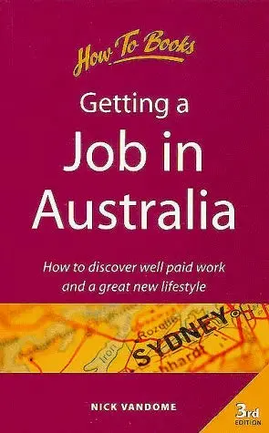 Cover of Getting a Job in Australia