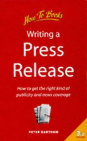 Cover of Writing a Press Release