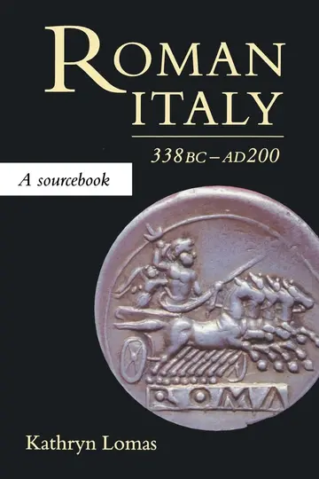 Cover of Roman Italy, 338 Bc - Ad 200