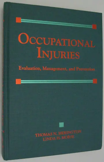 Cover of Occupational Injuries Evaluation Mgmt & PREV
