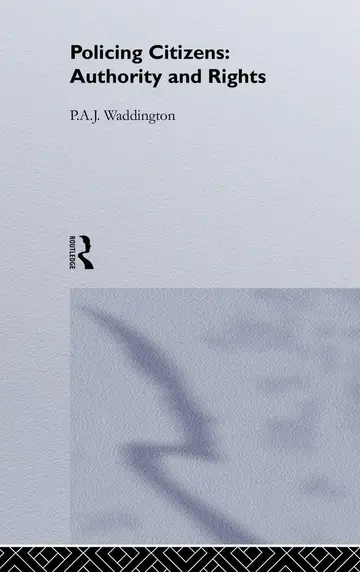 Cover of Police, Power and the State