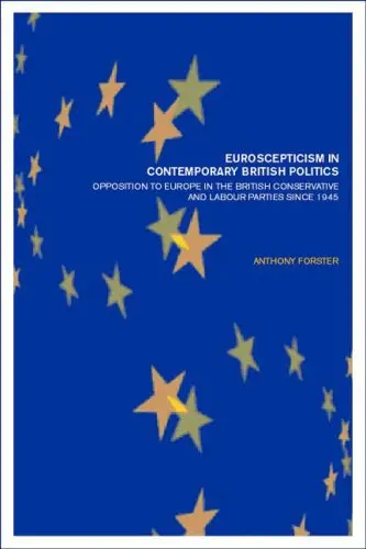 Cover of Euroscepticism in Contemporary