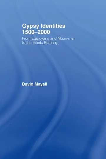 Cover of Gypsy Identities 1500-2000