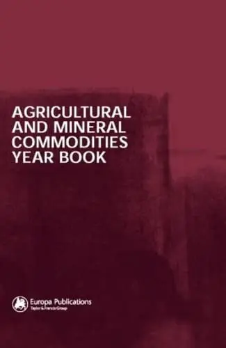 Cover of Agricultural and Mineral Commodities Year Book
