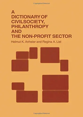 Cover of A Dictionary of Civil Society, Philanthropy and the Third Sector