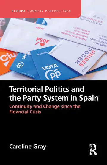 Cover of Territorial Politics and the Party System in Spain