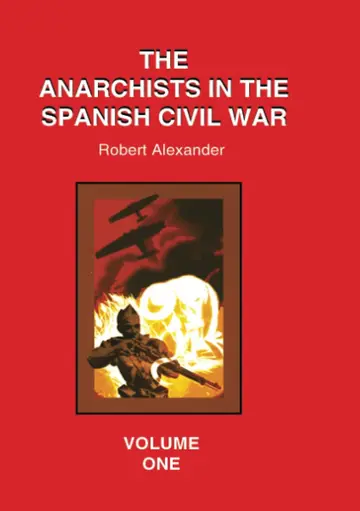 Cover of Anarchists in the Spanish Civil War