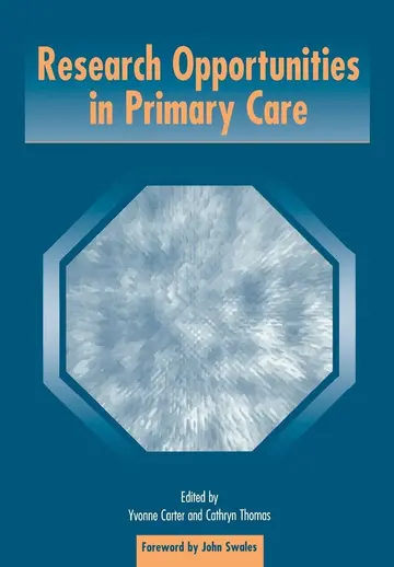 Cover of Research Opportunities in Primary Care