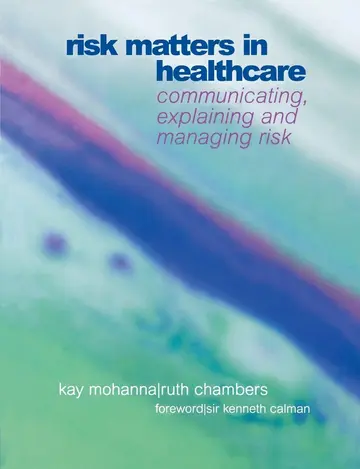 Cover of Risk Matters in Healthcare